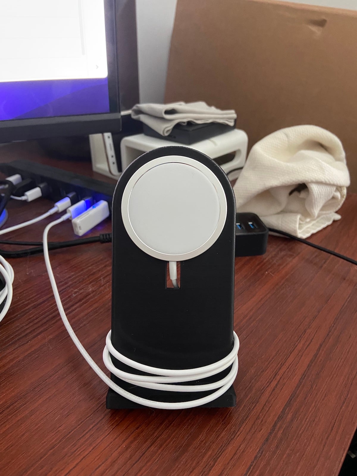 iPhone Magsafe Charger Stand Longer 3d model