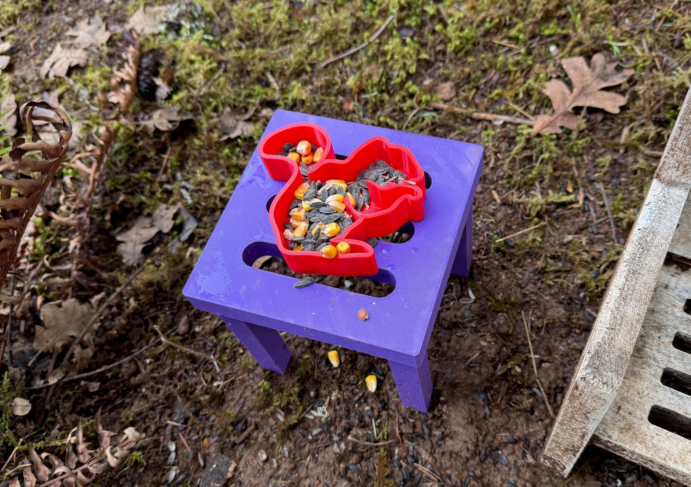 Squirrel Shaped Bowl 3d model