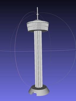Tower of the Americas 3d model