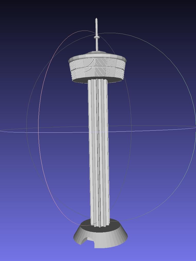 Tower of the Americas 3d model