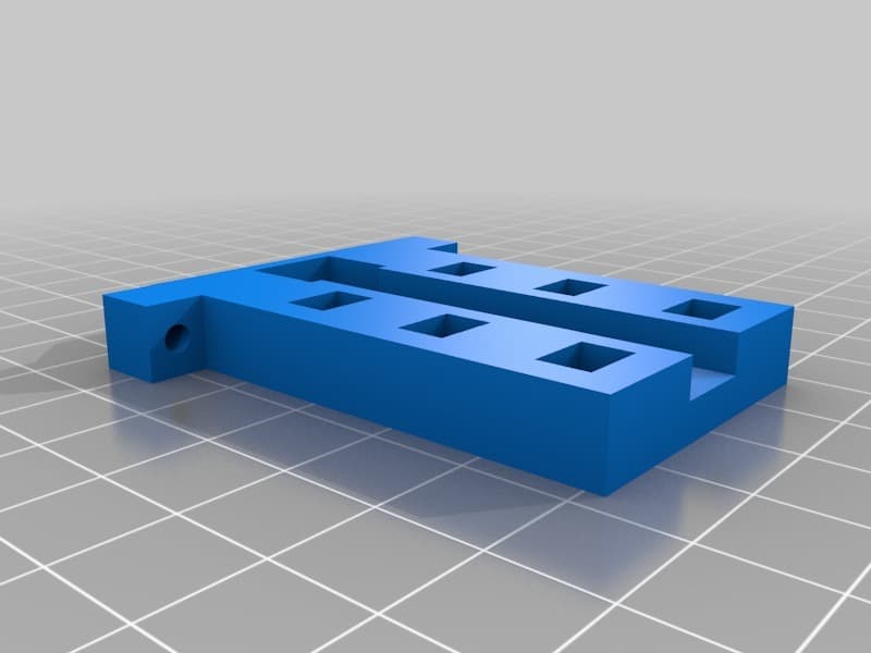traxxas slash battery adapter 3d model