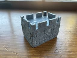 Bedpost Castle Cap 3d model