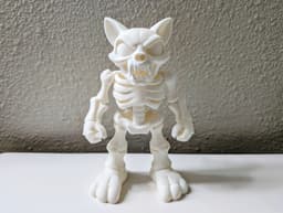 Skullcat – Cartoon Skeleton Cat 3d model
