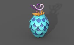 Uo Uo Devil Fruit 3d model
