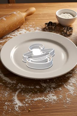 Pacifier Cookie Cutter, Biscuit Cutter 3d model