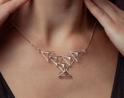 Trigon necklace 3d model