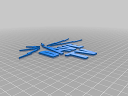 Dave TV Logo Sign 3d model