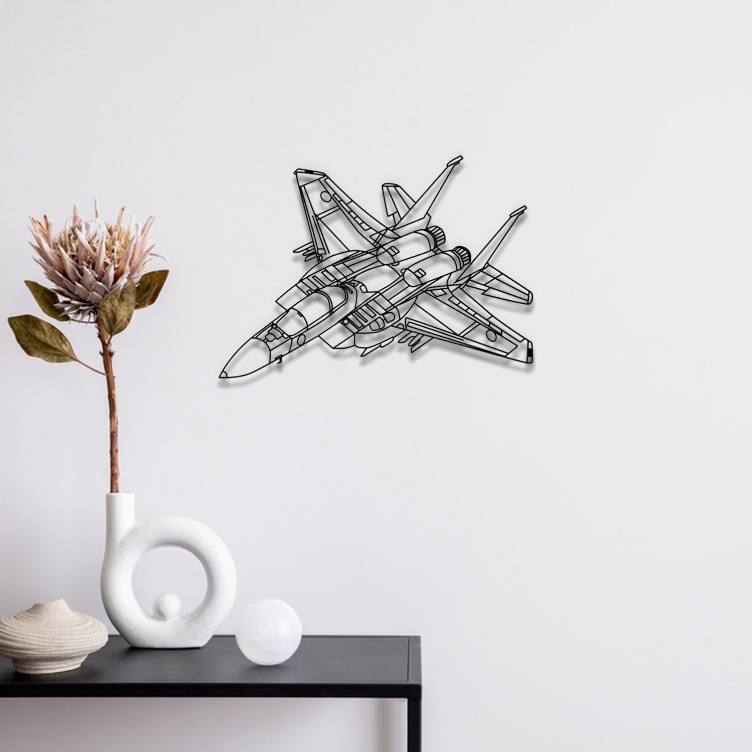 F22 Wall Art 3d model