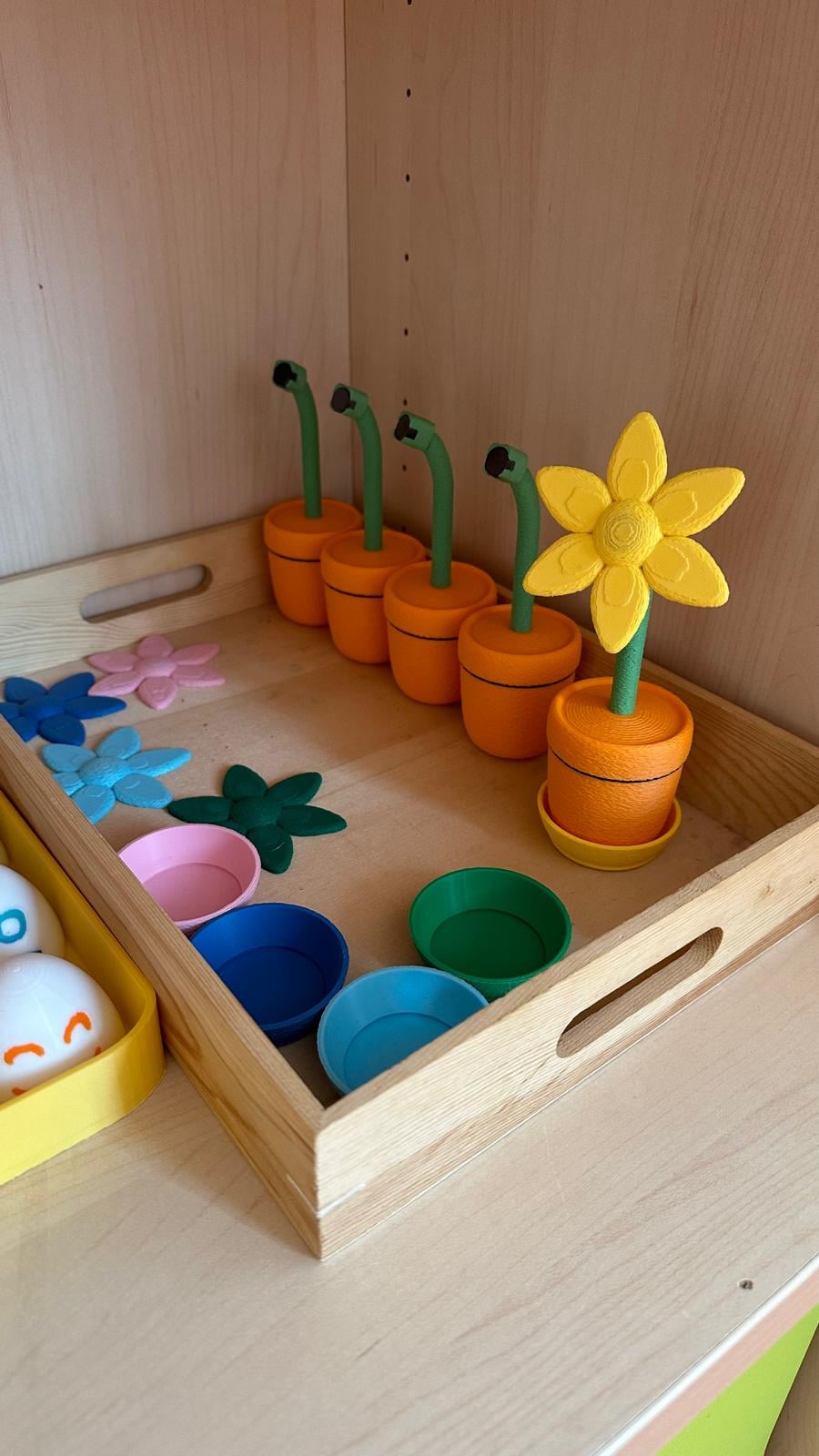 MAGNETIC FLOWERS FOR KIDS 3d model