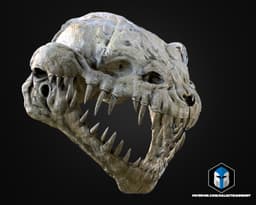 Nexu Skull Trophy - 3D Print Files 3d model