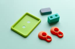 Ready to Assemble Toy Robot 3d model