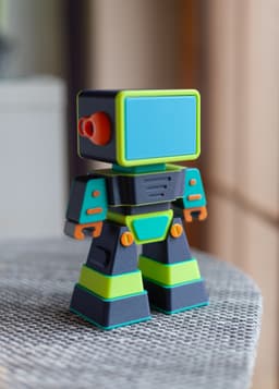 Ready to Assemble Toy Robot 3d model
