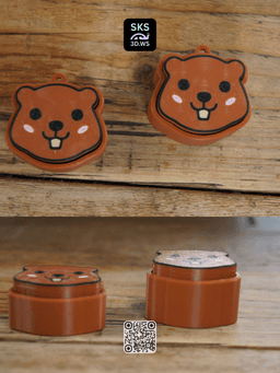 The Busy Beaver Fidget Collection 3d model