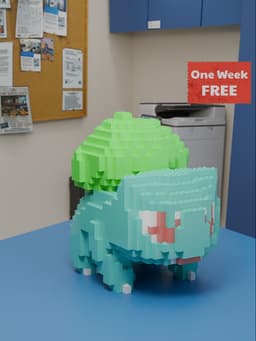 Bulbasaur Lego 3d model