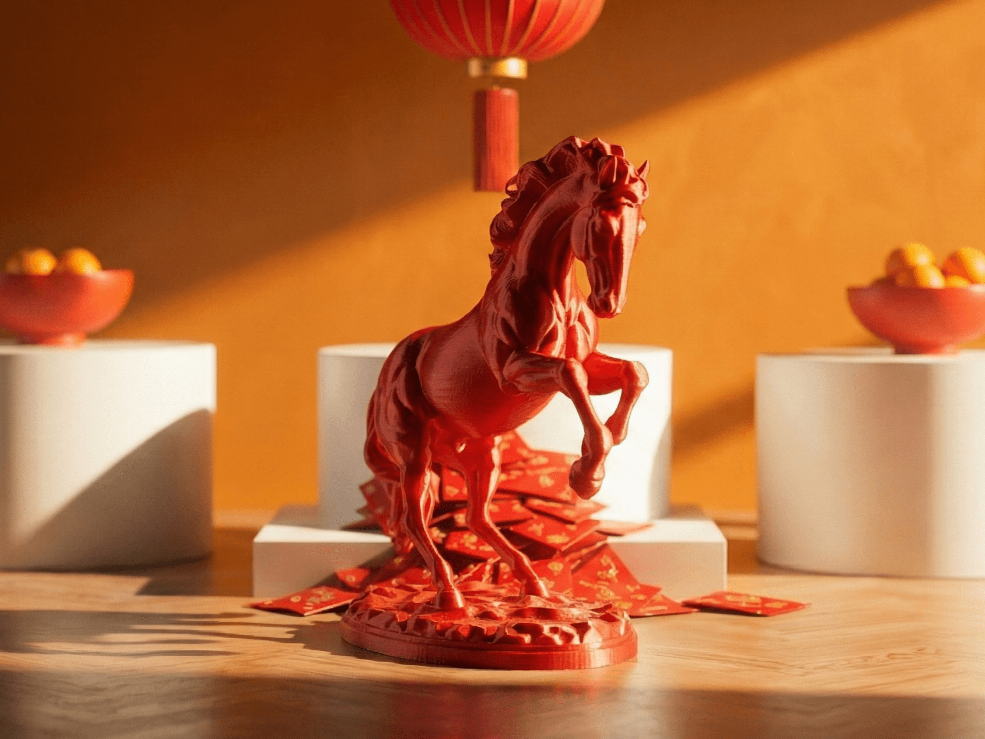 The Luck Steed 3d model