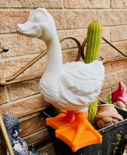 Dress Up Porch Goose for Goose Gear 3d model