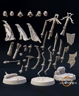 Modular Half-Orc Scouts 3d model