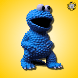 Cookiezilla 3d model
