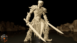 Korga the Savage of The Iron Howl 3d model