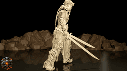Korga the Savage of The Iron Howl 3d model
