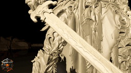 Korga the Savage of The Iron Howl 3d model