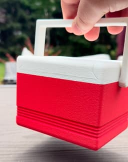 Lunch Cooler Deck Box 3d model