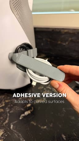 CABLE LOOP | FLEXIBLE CABLE ORGANIZERS 3d model