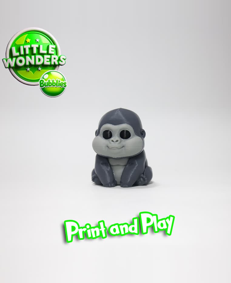 Baby Gorila 3d model