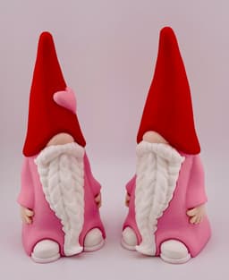 Coat Gnome -Short Hat 3d model