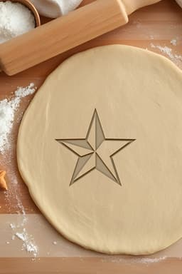 Star Cookie Cutter, Biscuit Cutter 3d model