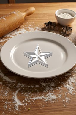 Star Cookie Cutter, Biscuit Cutter 3d model