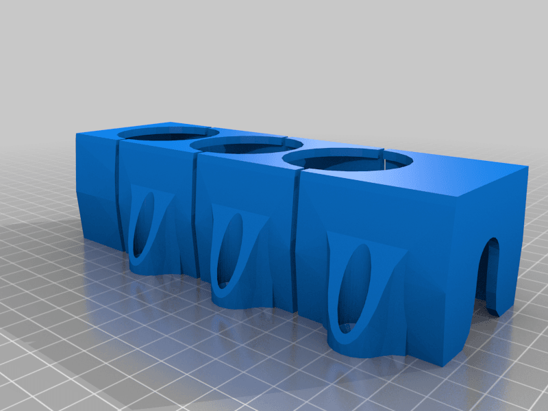 OBI Extension cord mount/holder 3d model