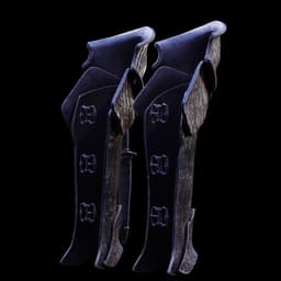 SOUL OF CINDER Cosplay Leg Armor STL Fan Art Model 3d model