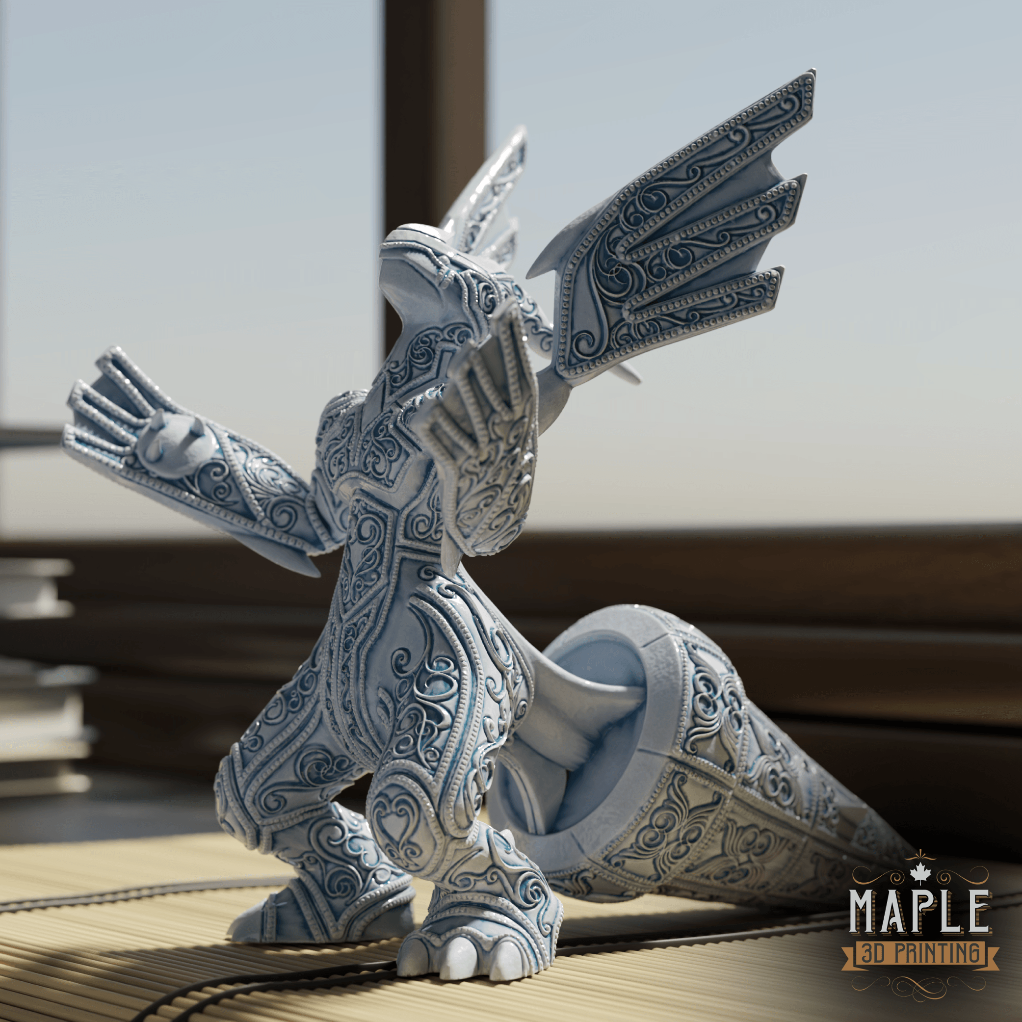 644. Zekrom - Basic & Ornamental 3d model