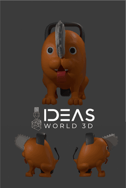 Pochita 3d model