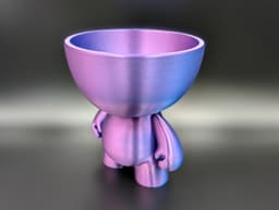 Bowl Head Figure - Storage Container 3d model