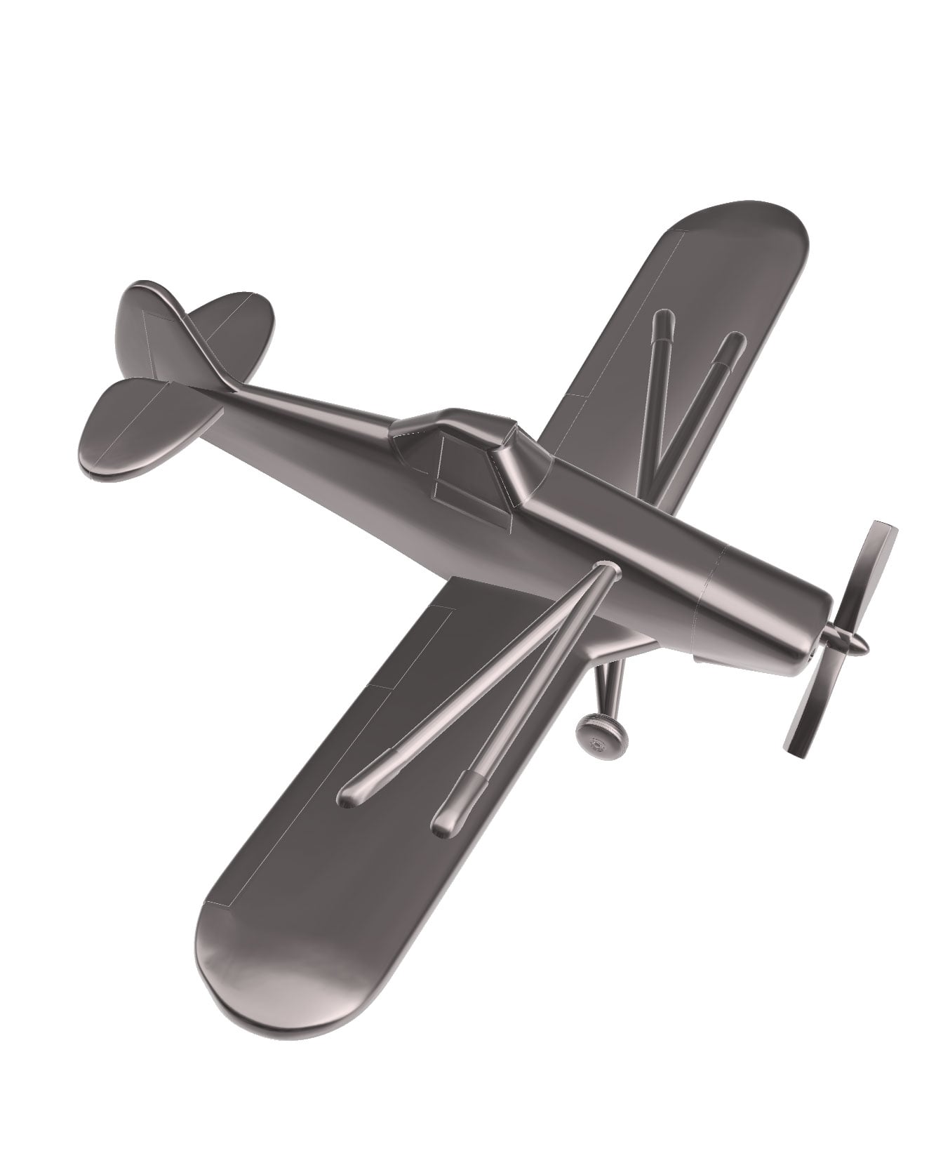 Piper PA-25 Pawnee 3d model