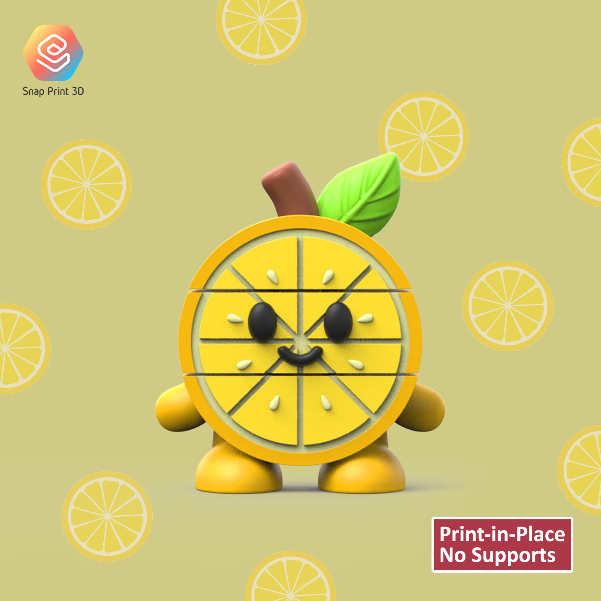 Flexi Lemon 3d model