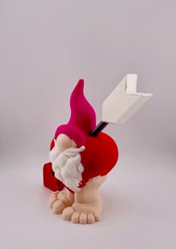 Heart with Arrow Costume Gnome 3d model