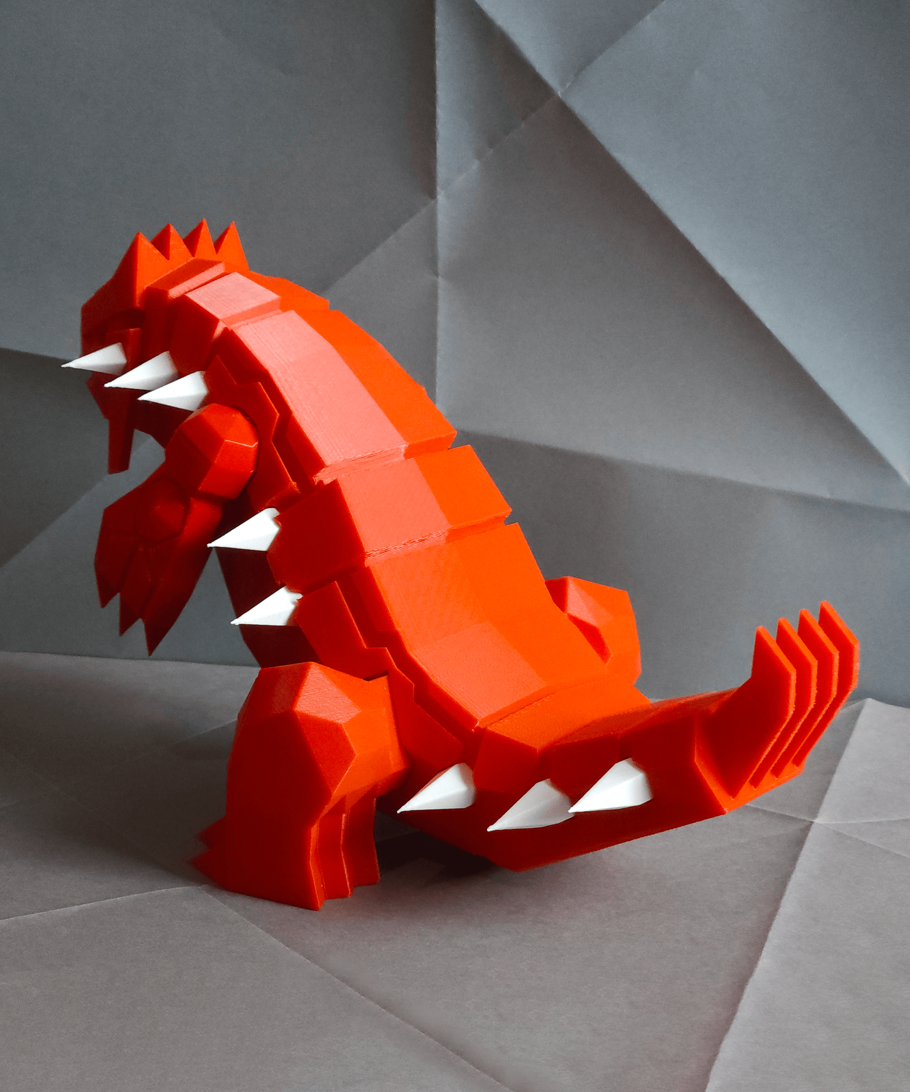 Groudon Low Poly Pokemon 3d model