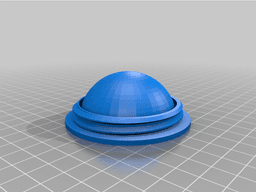 BOTTLE CONTAINER WITH HIDDEN COMPARTMENT (PRINT-IN-PLACE) 3d model
