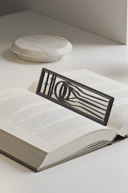 Universe Bookmark, Gift Idea 3d model
