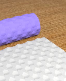 Collection Red | Concrete Blocks 006 | Polymer Clay Seamless Texture Roller 3d model