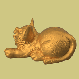 Cute cat 3d model
