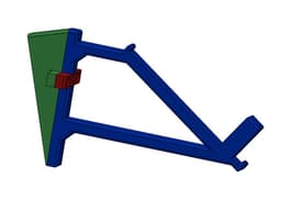 Lego 75355 UCS X-Wing Wall Mount 3d model