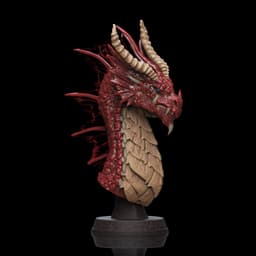 Red Dragon Bust (Pre-Supported) 3d model