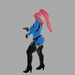 Curvy Assassin v2 3d model
