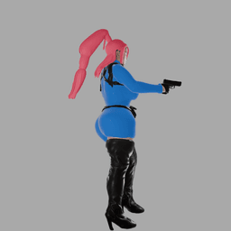 Curvy Assassin v2 3d model