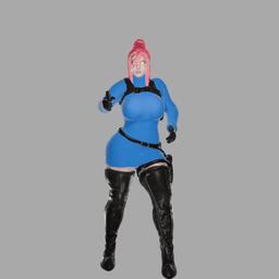 Curvy Assassin v2 3d model