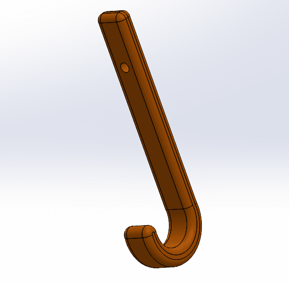 wall_hook.STL 3d model